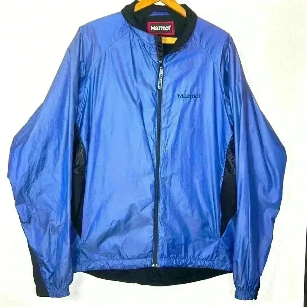 Marmot  Men's Large Fleece Lined Jacket Fall Winter Outdoor Full Zipper Walk Run